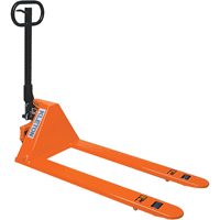 Low Profile Hydraulic Pallet Trucks, 48" L x 27" W, 3300 lbs. Cap. SPOC Demo