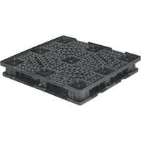 Double Deck Stackable Pallets, 4-Way Entry, 48-7/10" L x 45.7" W x 7-1/2" H SPOC Demo