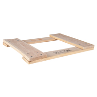Hardwood Dolly Frame, Not Included Wheels, 900 lbs. Capacity, 18" W x 24" D x 1.5" H SPOC Demo