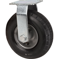 Roulettes pneumatiques, Fixe, 8" (203,2 mm), Pneumatique, 350 lb (158,8 kg) SPOC Demo