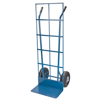 Load Retention Hand Truck, Dual Handle, Steel, 53" Height, 600 lbs. Capacity SPOC Demo