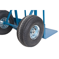 Load Retention Hand Truck, Dual Handle, Steel, 53" Height, 600 lbs. Capacity SPOC Demo