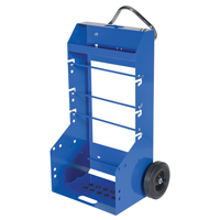 Portable Wire Reel Caddy, Steel, 4 Rod, 29" W x 47-5/16" H x 21-7/8" D, 300 lbs. Capacity SPOC Demo
