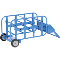Portable Wire Reel Caddy, Steel, 11 Rod, 19-1/2" W x 43-1/4" H x 17-1/2" D, 150 lbs. Capacity SPOC Demo