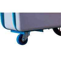 Chariot basculeur en acier, Poly&eacute;thyl&egrave;ne, 0,625 vg³, Capacit&eacute; de charge de 850 lb SPOC Demo