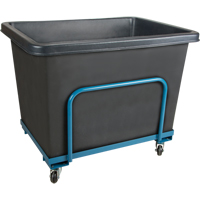 Tapered Wall Box Truck, Polyethylene, 43" L x 30" W x 33" H, 16 cu. ft. Volume, 800 lbs. Capacity SPOC Demo