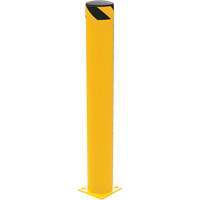 Safety Bollard, Steel, 48" H x 6.5" W, Yellow SPOC Demo