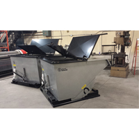 Couvercle en acier pour conteneur autobasculeur SPOC Demo