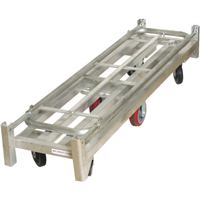 U-Boat Platform Truck, 59-1/2" L x 16" W, 1750 lbs. Capacity, Polyurethane Casters SPOC Demo