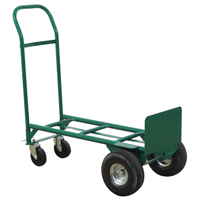 Greenline Economical Convertible Hand Truck, Steel, 600 lbs. Capacity SPOC Demo