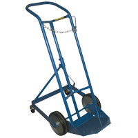 Professional Gas Cylinder Truck CC-1, Mold-on Rubber Wheels, 9" W x 7-1/4" L Base, 250 lbs. SPOC Demo