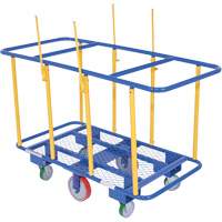 Chariot horizontal pour panneaux, 63-7/16" x 28-1/2" x 40-15/16", Capacit&eacute; 2000 lb SPOC Demo