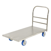 Platform Truck, 48" L x 24" W, 2000 lbs. Capacity, Polyurethane Casters SPOC Demo