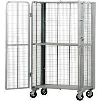 FST Series Folding Security Truck, 1 Tiers, 27" L x 45" W x 77" H, 2000 lbs. Cap. SPOC Demo