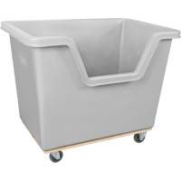 Easy Access Box Truck, Polyethylene, 45-3/4" L x 31-1/4" W x 37-3/4" H, 22 cu. ft. Volume, 1000 lbs. Capacity SPOC Demo