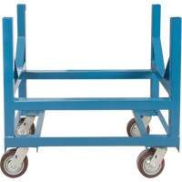 Pipe & Bar Cradle Truck, 24" L x 24" W x 34" H, 2500 lbs. Capacity, Polyurethane Wheels SPOC Demo
