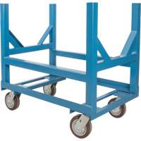 Pipe & Bar Cradle Truck, 24" L x 24" W x 34" H, 2500 lbs. Capacity, Polyurethane Wheels SPOC Demo