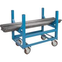 Pipe & Bar Cradle Truck, 24" L x 24" W x 34" H, 2500 lbs. Capacity, Polyurethane Wheels SPOC Demo