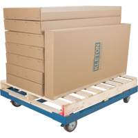 Pallet Dolly, 48.5" W x 43" D x 8" H, 3000 lbs. Capacity SPOC Demo