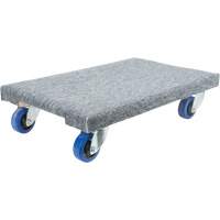 Medium-Duty Solid Wood Dollies, Polyolefin Wheels, 900 lbs. Capacity, 18" W x 24" D x 7" H SPOC Demo