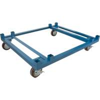 Dolly for Stacking Container, 48.5" W x 40-1/2" D x 10" H, 3000 lbs. Capacity SPOC Demo