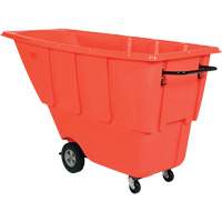 Tilt Truck, Polyethylene, 0.5 cu. yd., 450 lbs. Load Capacity SPOC Demo