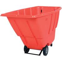 Tilt Truck, Polyethylene, 0.5 cu. yd., 450 lbs. Load Capacity SPOC Demo