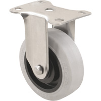 2309 Caster, Rigid, 4" (101.6 mm), Envirothane Grey, 350 lbs. (158.8 kg.) SPOC Demo
