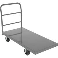 Platform Truck, 48" L x 24" W, 2000 lbs. Capacity, Rubber Casters SPOC Demo