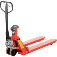 Transpalette avec balance et imprimante thermique Eco, 45" lo x 22,5" la, Capacit&eacute; de 4400 lb SPOC Demo