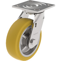 21 Series Medium-Duty Caster, Rigid, 4" (101.6 mm), Urethane, 700 lbs. (317 kg.) SPOC Demo