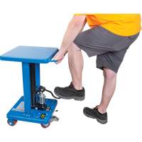Hydraulic Work Table, 18" L x 18" W, Steel, 500 lbs. Capacity SPOC Demo