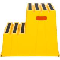 Industrial Step Stool, 2 Steps, 26" x 22-7/16" x 19-11/16" High SPOC Demo