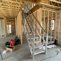 3-5 Step Telescopic Aluminum Smart Stairs SPOC Demo