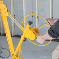 Drywall Panel Hoist SPOC Demo