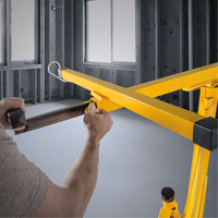 Drywall Panel Hoist SPOC Demo