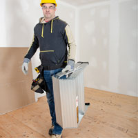 Poste de travail chevalet de sciage portatif, Cadre Aluminium, 12-1/4" p x 24" h SPOC Demo