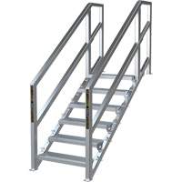 SmartStairs 6-10 Steps Modular Construction Stair System, 75" H SPOC Demo