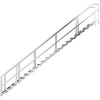 SmartStairs 17-21 Steps Modular Construction Stair System, 157-1/2" H SPOC Demo