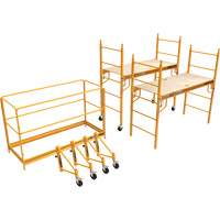 Trousse compl&egrave;te de tour d'&eacute;chafaudage pour cloison s&egrave;che de 12', 58-1/2" p x 183" h SPOC Demo