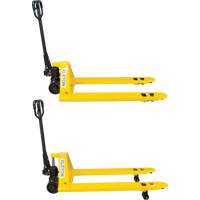 Steel Wheel Pallet Truck, Steel, 48" L x 27" W, 5500 lbs. Capacity SPOC Demo