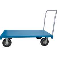 Heavy-Duty Platform Truck, 48" L x 24" W, 1200 lbs. Capacity, Flat Free Casters SPOC Demo