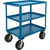  Chariot &agrave; tablettes pour l'ext&eacute;rieur, 3 Tiers, 18" la x 39" h x 33" p, Capacit&eacute; 1200 lb SPOC Demo