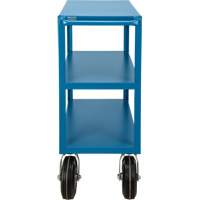  Chariot &agrave; tablettes pour l'ext&eacute;rieur, 3 Tiers, 18" la x 39" h x 33" p, Capacit&eacute; 1200 lb SPOC Demo