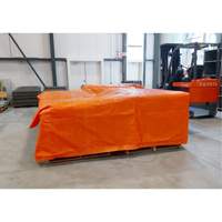Insulated Tarps, Polyethylene, Orange, 20' x 12' x 8 mils SPOC Demo