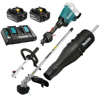 Ensemble de bloc d'alimentation sans balai &agrave; mandrin fendu LXT 5.0 Ah a/taille-haie EM405MP, &agrave; pile, 36 V SPOC Demo