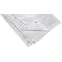 Insulated Tarp, Polyethylene, White, 20' x 12' x 8 mils SPOC Demo