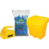 Ensemble d'aide &agrave; la traction LavaGrip avec 77 sacs, Taille du conteneur 35,3 lb (16 kg), Sac SPOC Demo