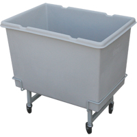 Starcart Elevated Box Truck, Polyethylene, 33" L x 23" W x 29" H, 7 cu. ft. Volume, 200 lbs. Capacity SPOC Demo