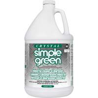 Nettoyant et d&eacute;graissant industriel Crystal Simple Green , 1 gal., Cruche SPOC Demo